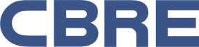 CBRE logo, an Abadi Group Inc telecom client.