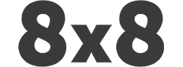 8x8 logo, a supplier available through Abadi Group Inc