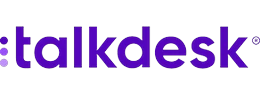 Talkdesk logo, a supplier available through Abadi Group Inc